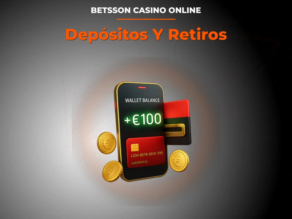 Betsson Casino Online - Depósitos Y Retiros