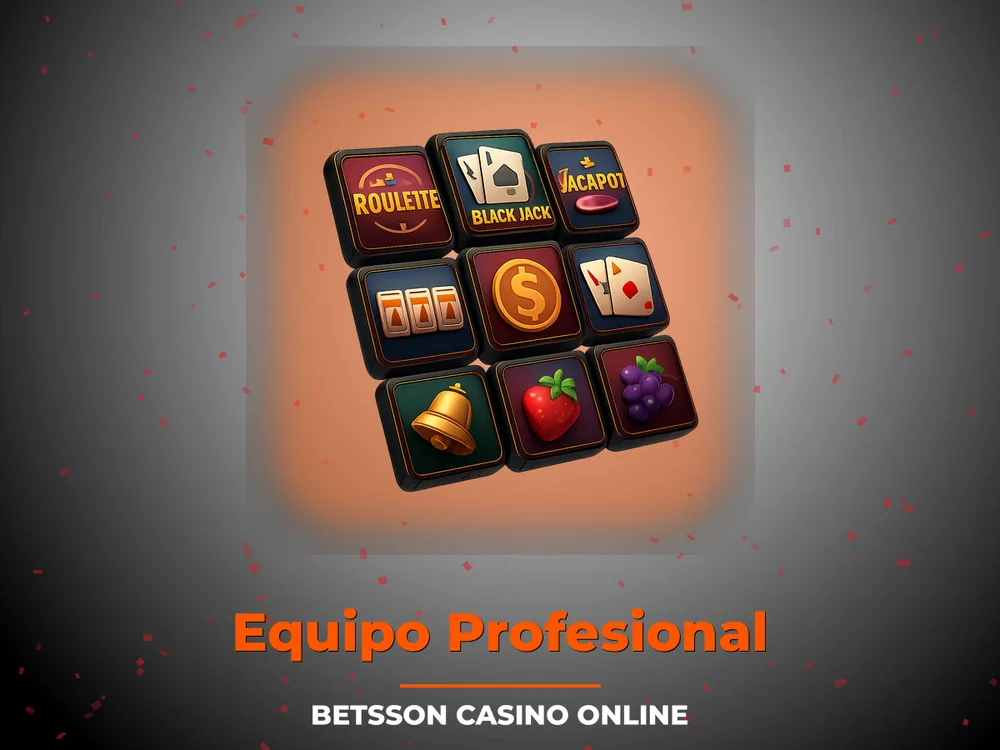 Betsson Casino Online - Equipo Profesional