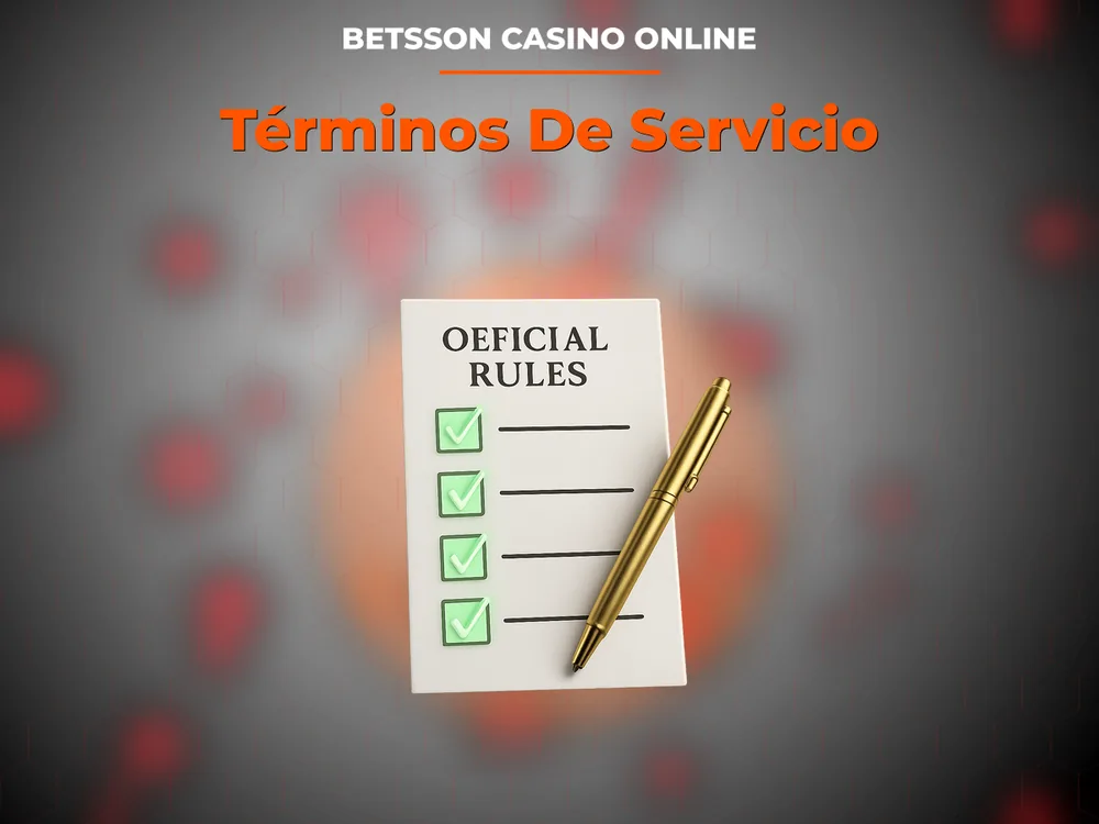 Betsson Casino Online - Términos De Servicio